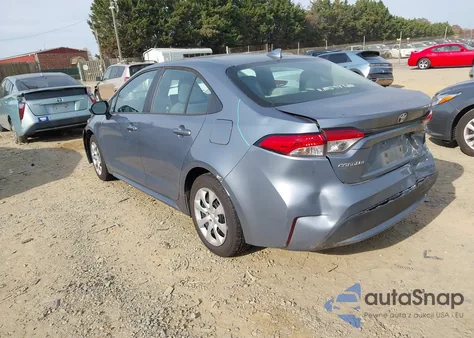 2021 Toyota Corolla Le from USA, damaged, VIN 5YFEPMAE9MP258578